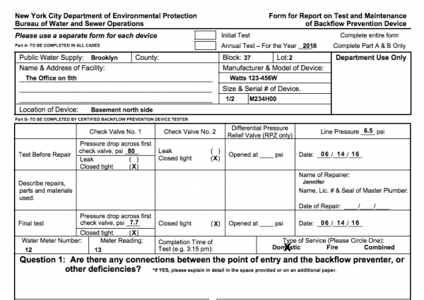 New York City Backflow Templates Now Available - Inspect Point